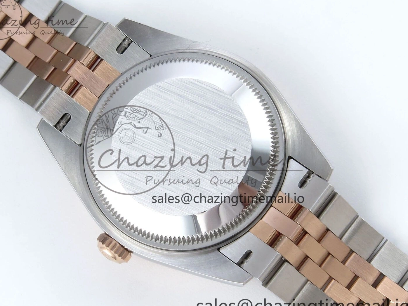 0106 StreetReady DateJust 31 278271 ARF 1:1 Best Edition 904L Steel Gray Roman Diamonds Dial on SS RG Jubilee Bracelet ETA 516